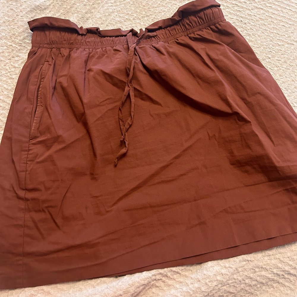 Express drawstring skirt
